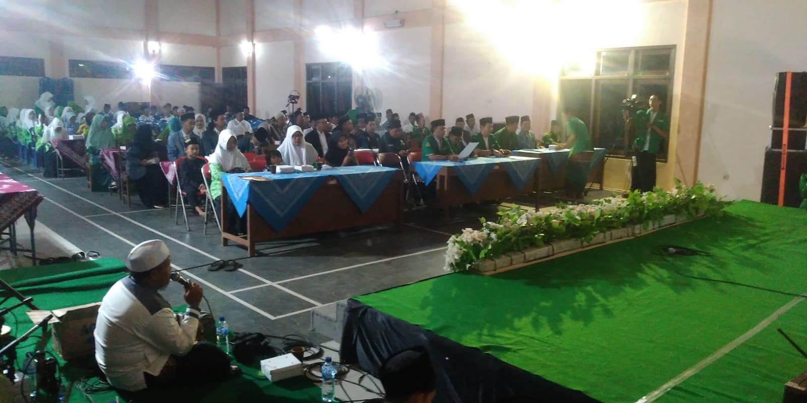 Pelantikan PAC Ansor, PAC Fatayat, PAC IPNU, PAC IPPNU, PAC Pagar Nusa Kap Galur di Kal Nomporejo